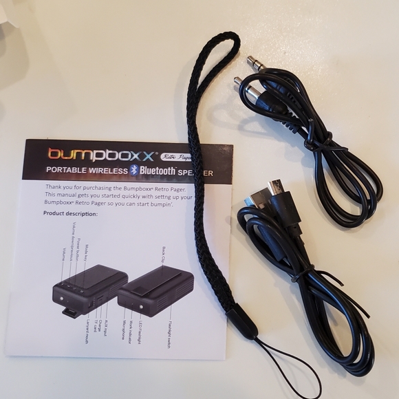 Retro Pager Speaker Bluetooth Bumpboxx Notorious B.I.G. Model Portable Limited - Picture 3 of 11